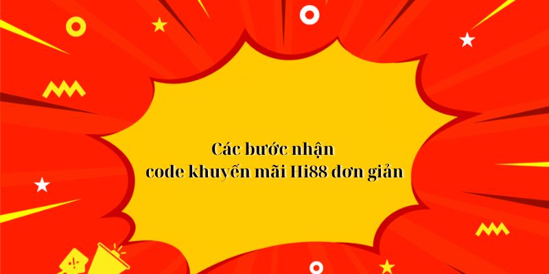 Các bước nhận code khuyến mãi khá đơn giản 